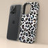 Custom Initials Candy Leopard iPhone Case